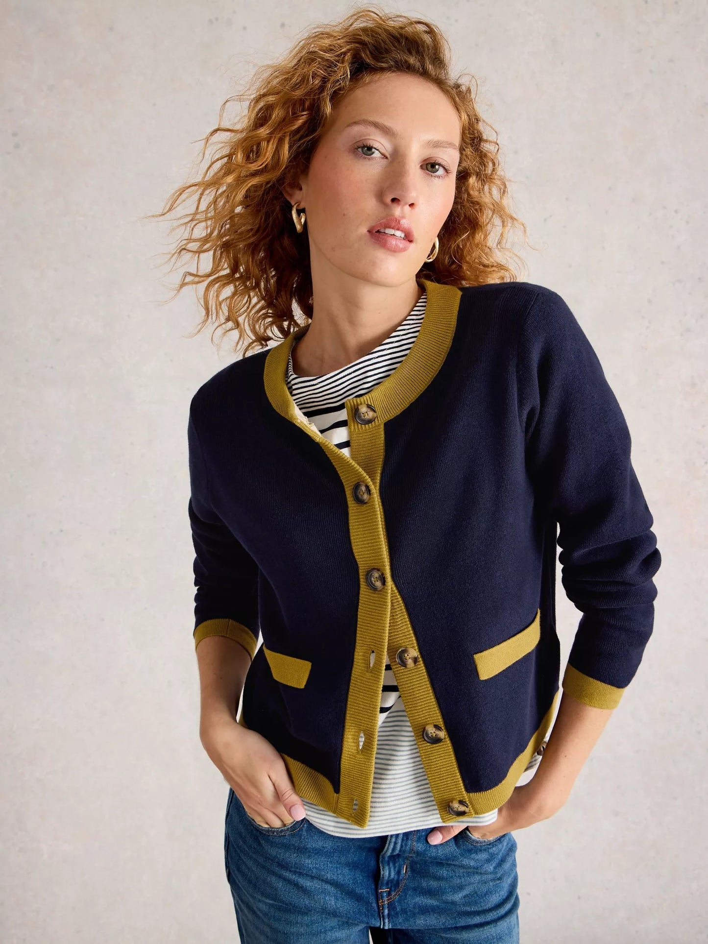 White Stuff Charlotte Long Sleeve Cardigan