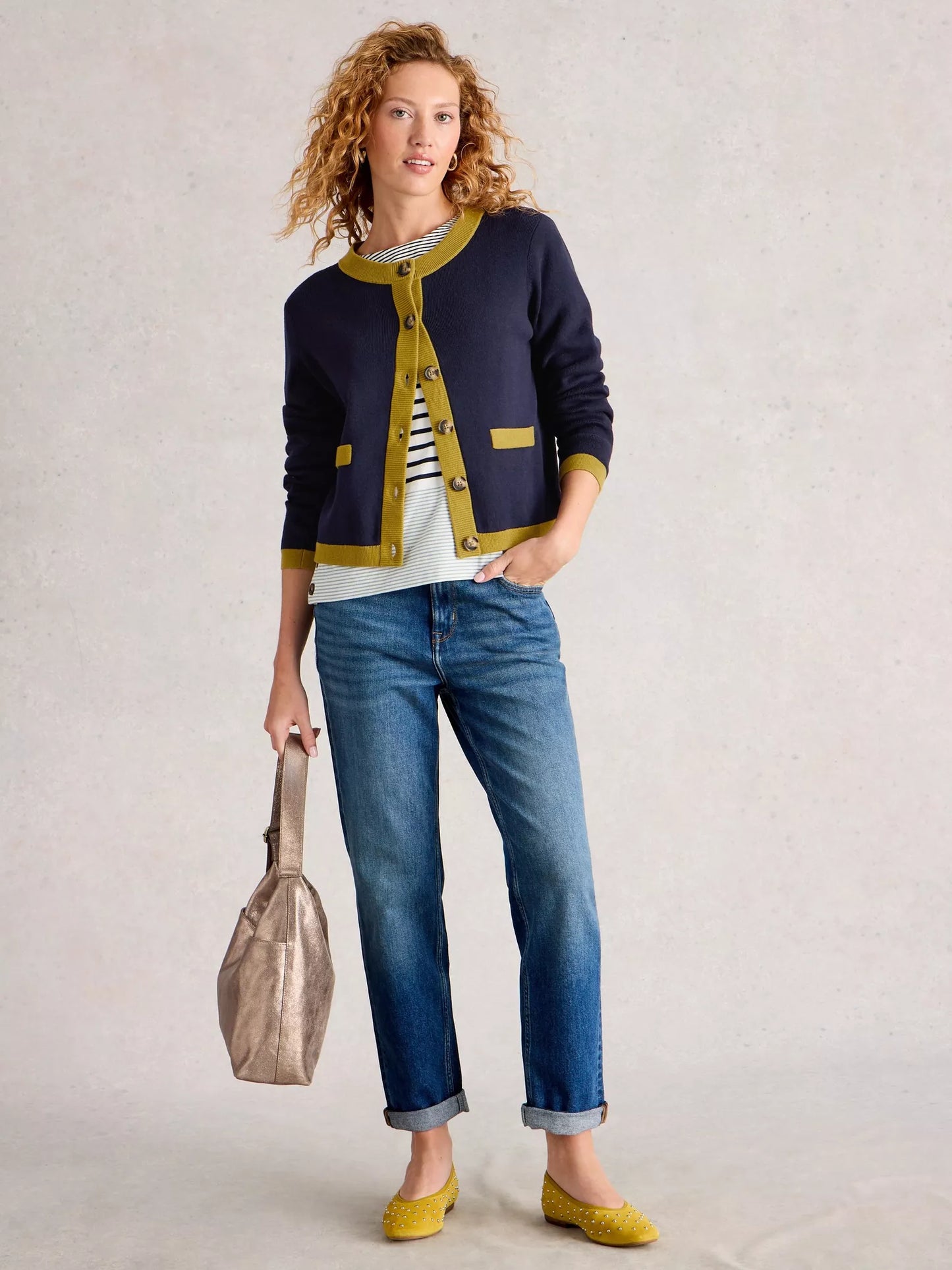White Stuff Charlotte Long Sleeve Cardigan