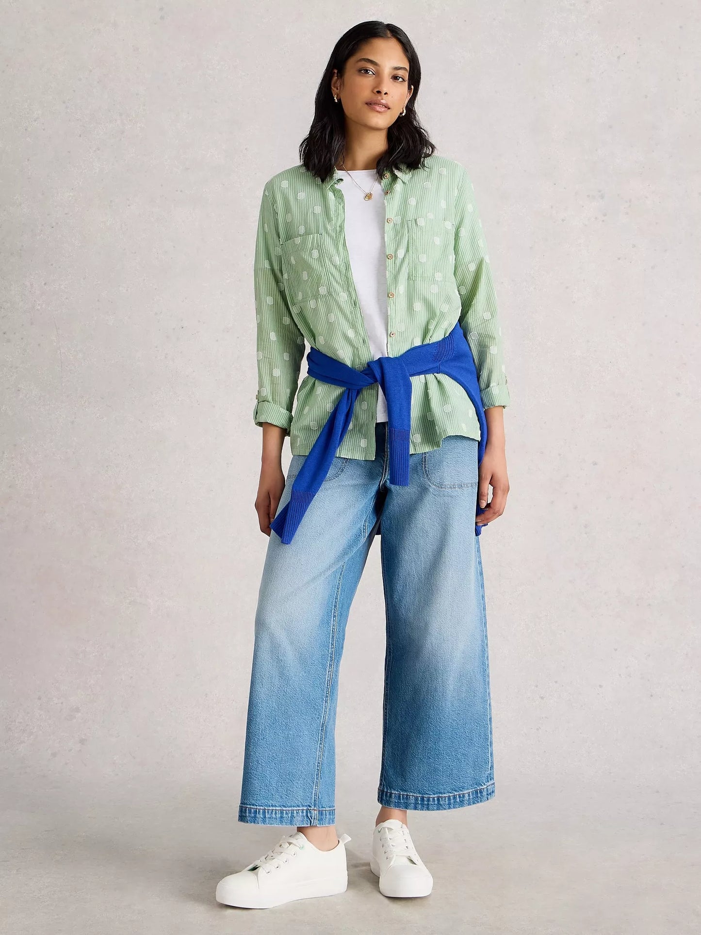 White Stuff Sophie Organic Cotton Shirt