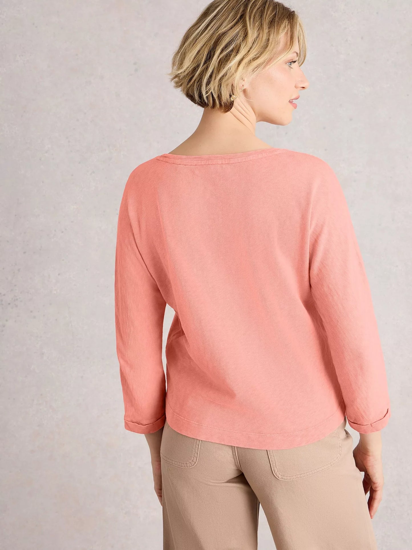 White Stuff Demi Dolman Crew Neck Top