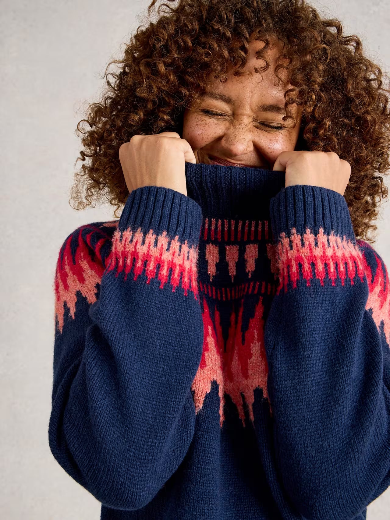 White Stuff Fiona Fairisle Jumper