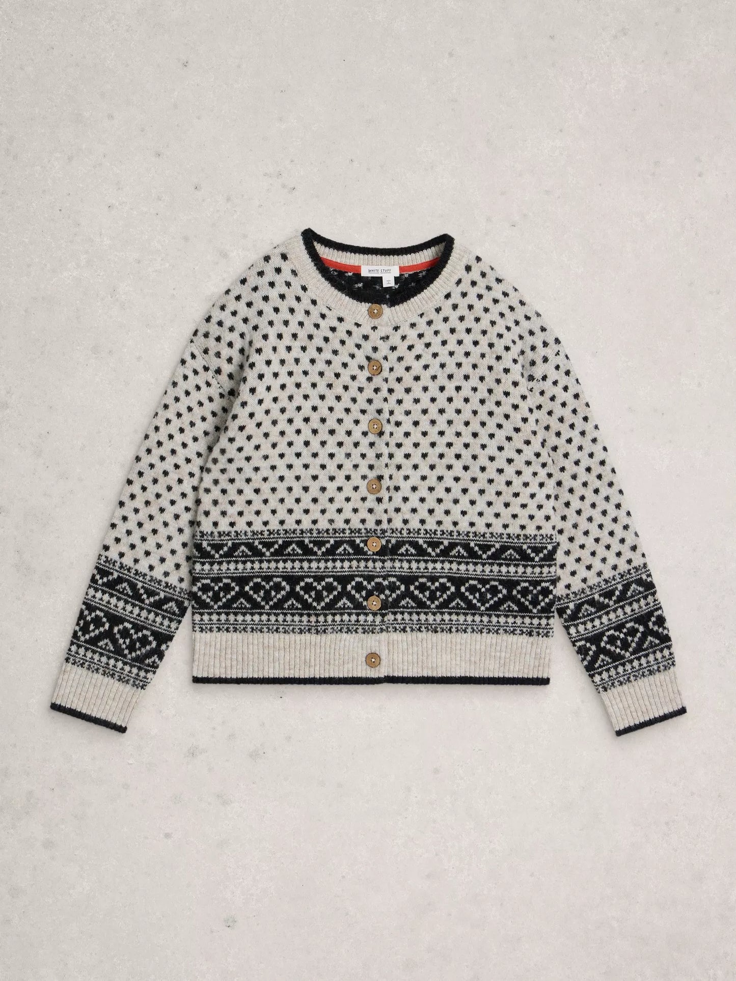 White Stuff Holly Heart Cardigan