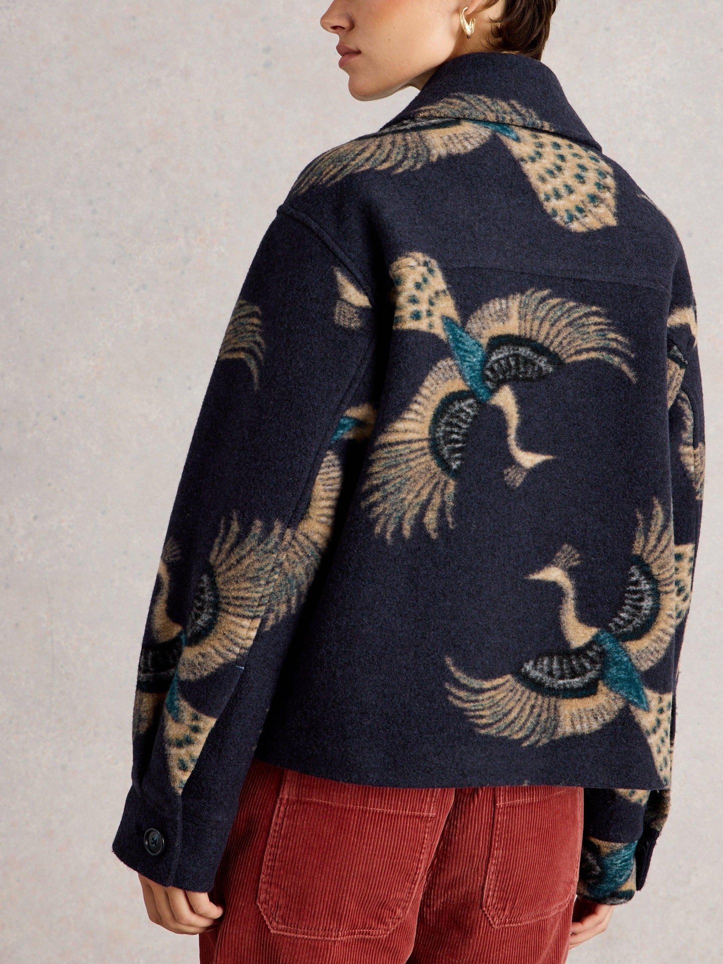 White Stuff Alexa Wool Blend Jacket