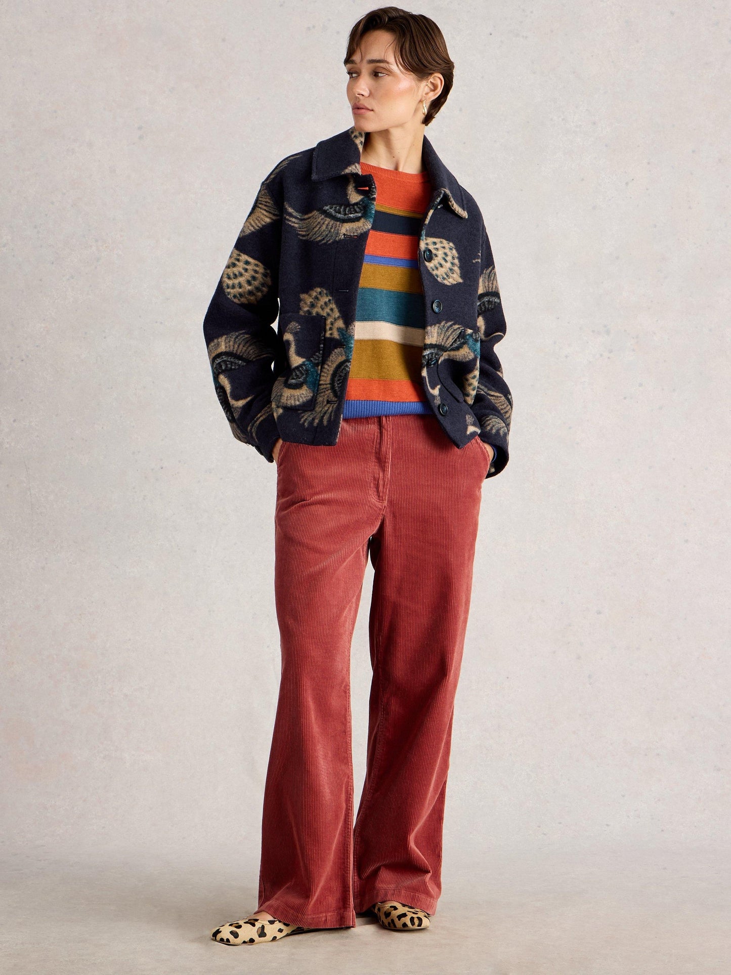 White Stuff Alexa Wool Blend Jacket