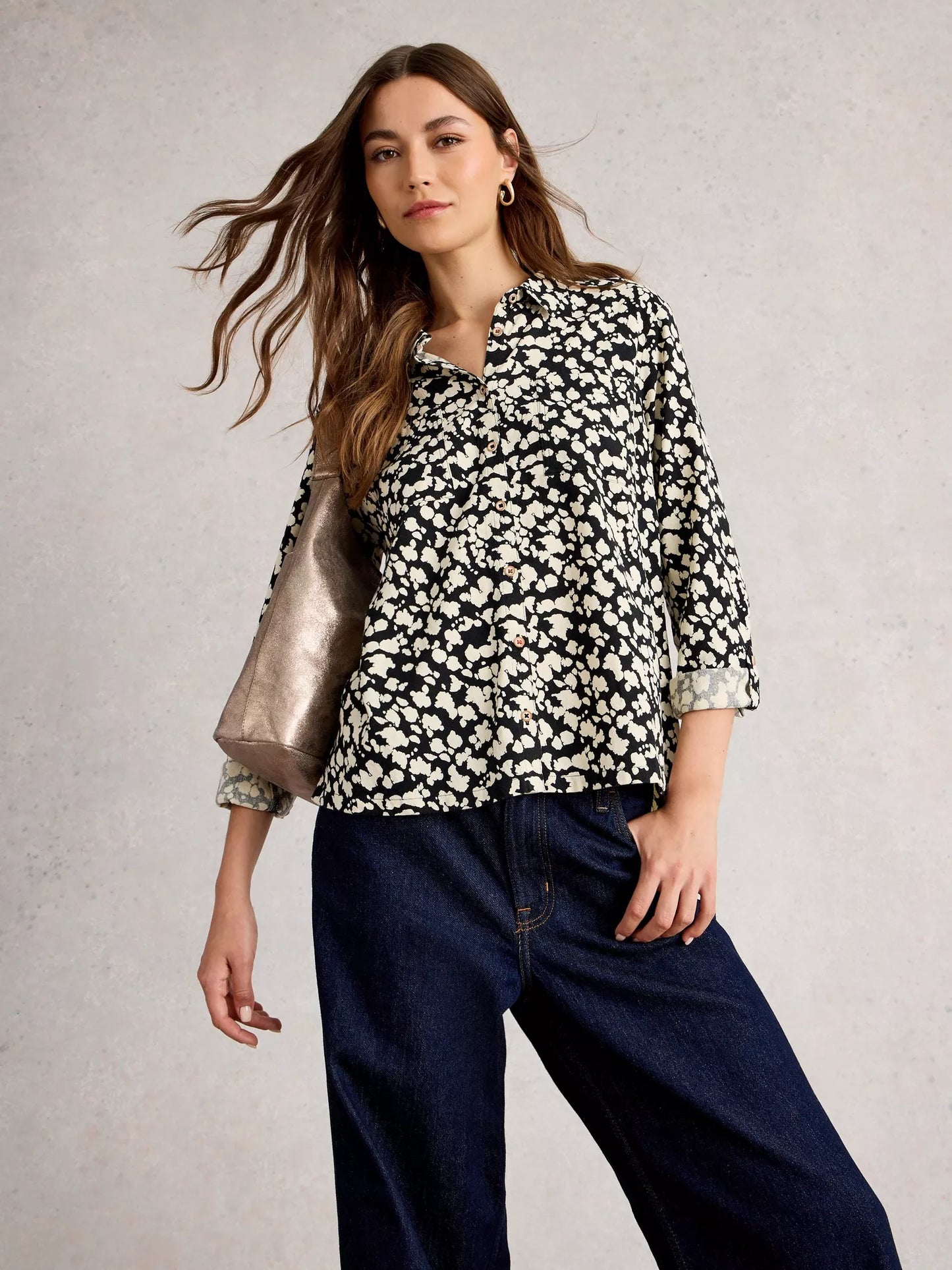 White Stuff Sophie Printed Shirt
