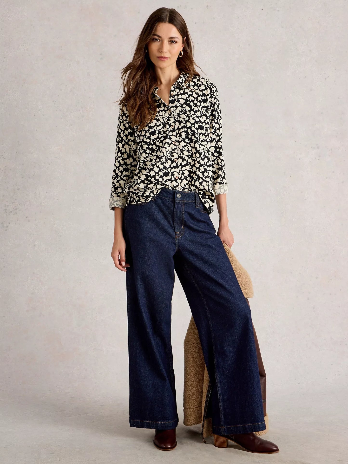 White Stuff Sophie Printed Shirt