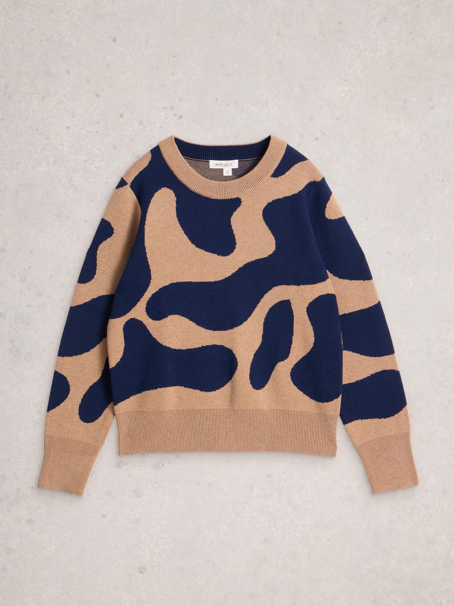 White Stuff Katie Abstract Jumper