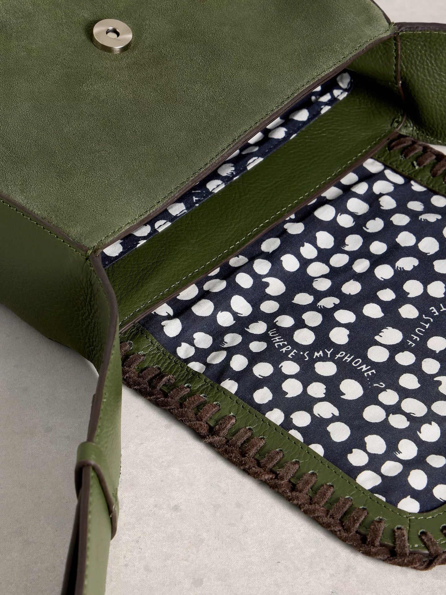 White Stuff Isabelle Satchel Crossbody Bag