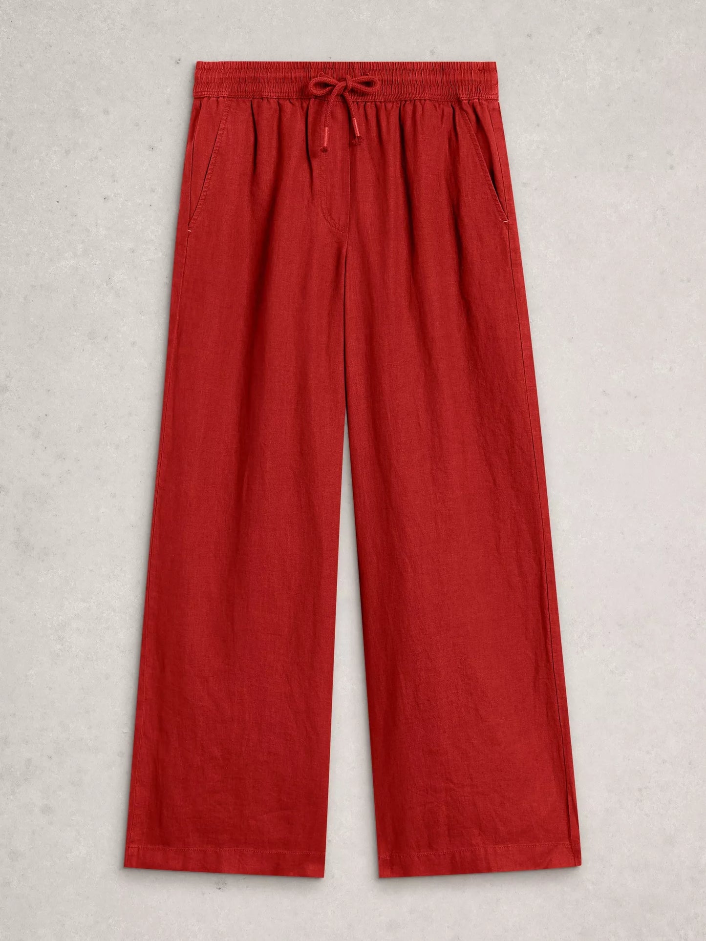 White Stuff Ally Linen Wide Leg Trouser