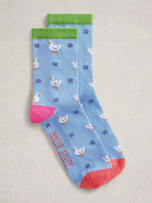 White Stuff Novelty Duck Ankle Socks