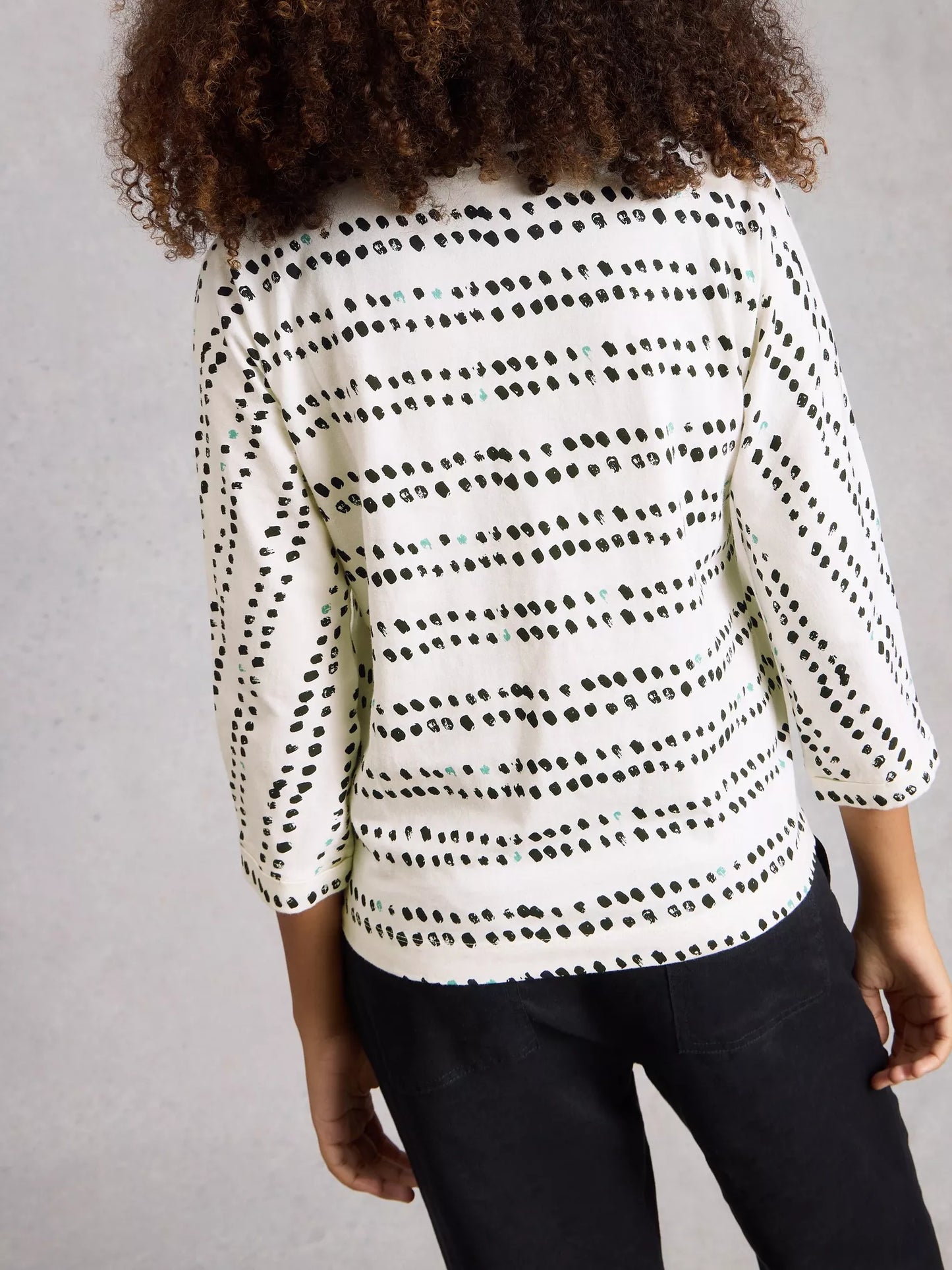 White Stuff Demi Dolman Crew Neck Top