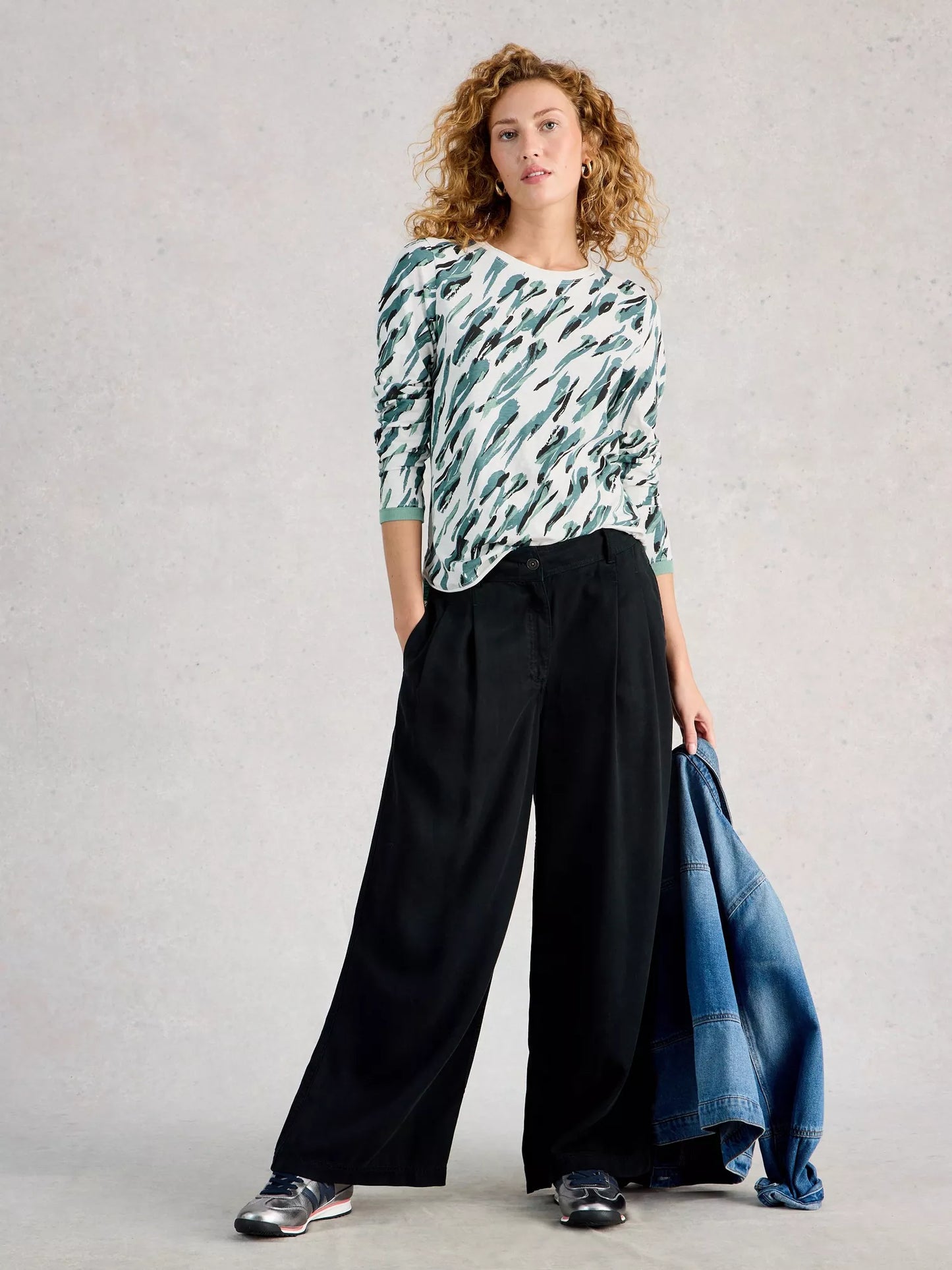 White Stuff Clara Long-Sleeve T-Shirt