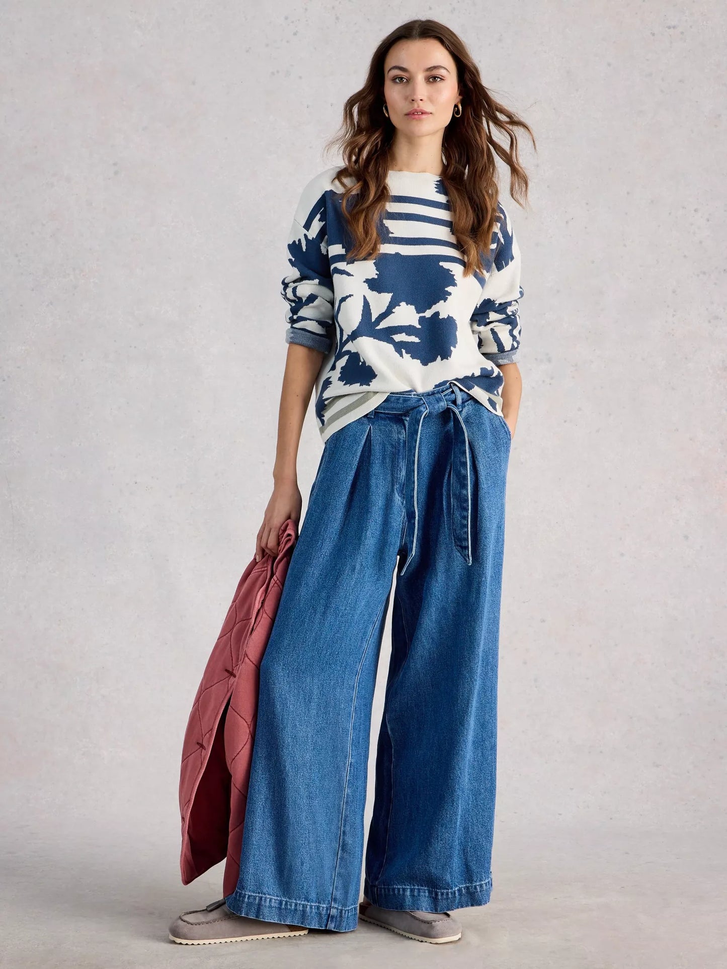 White Stuff Fabia Floral Jumper