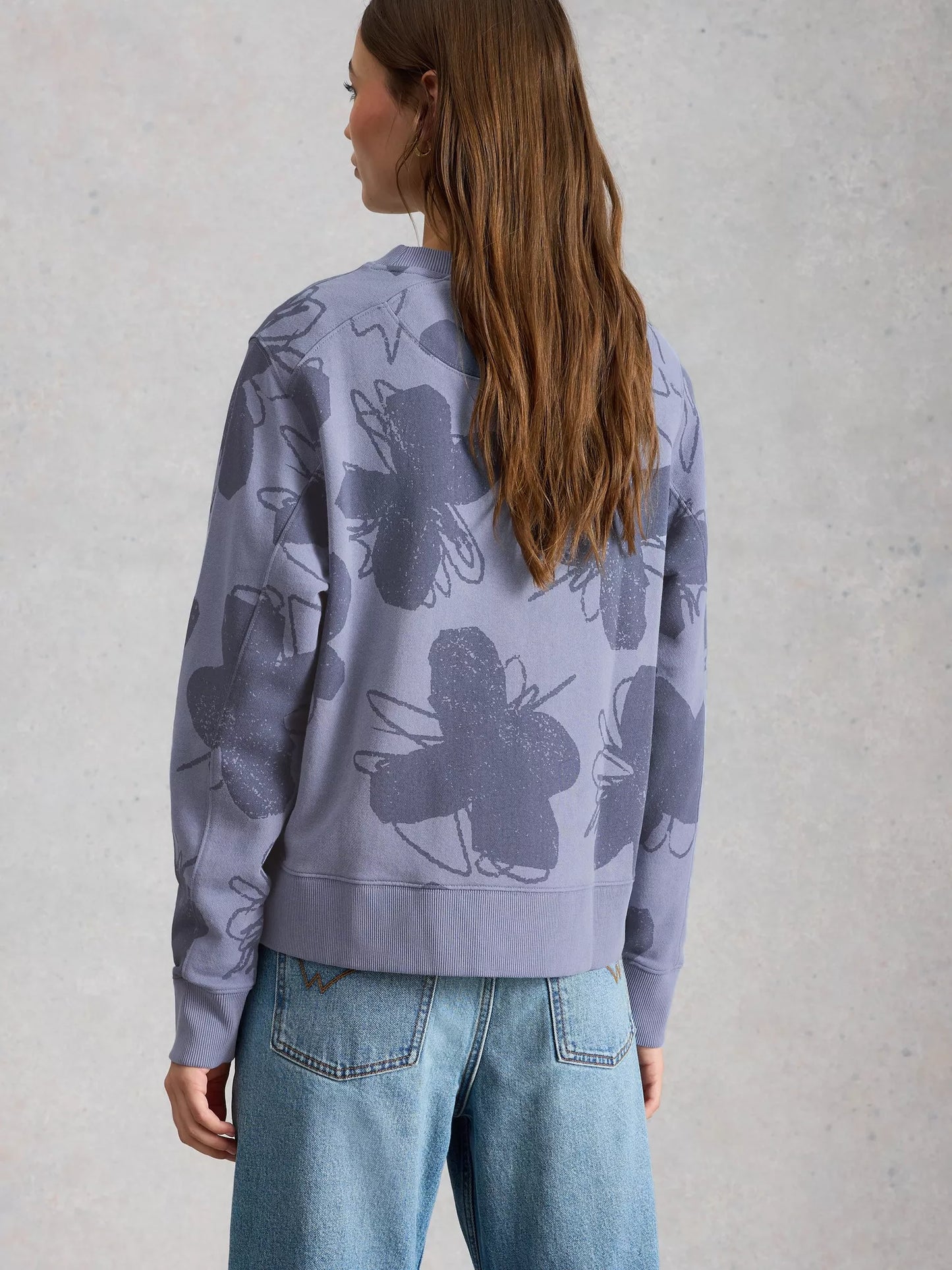 White Stuff Daydreamer Printed Sweater