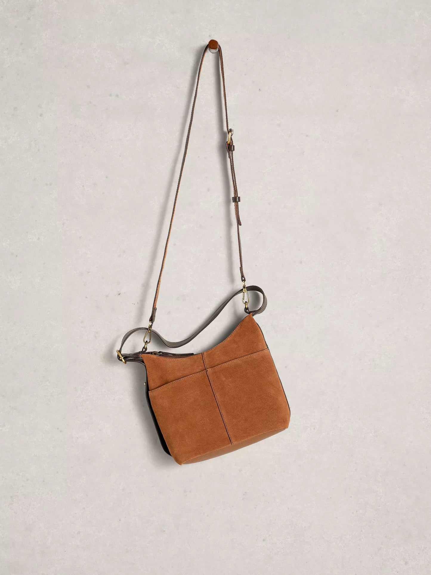 White Stuff Mini Leather Sophia Crossbody Bag