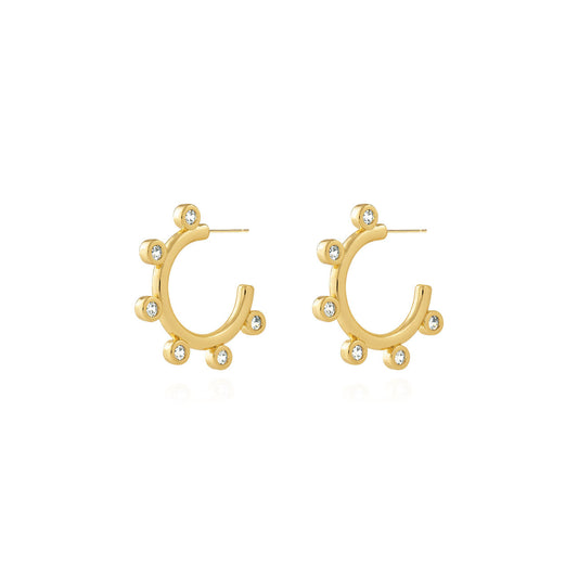 Joma Jewellery Zahra Cz Hoop Earrings