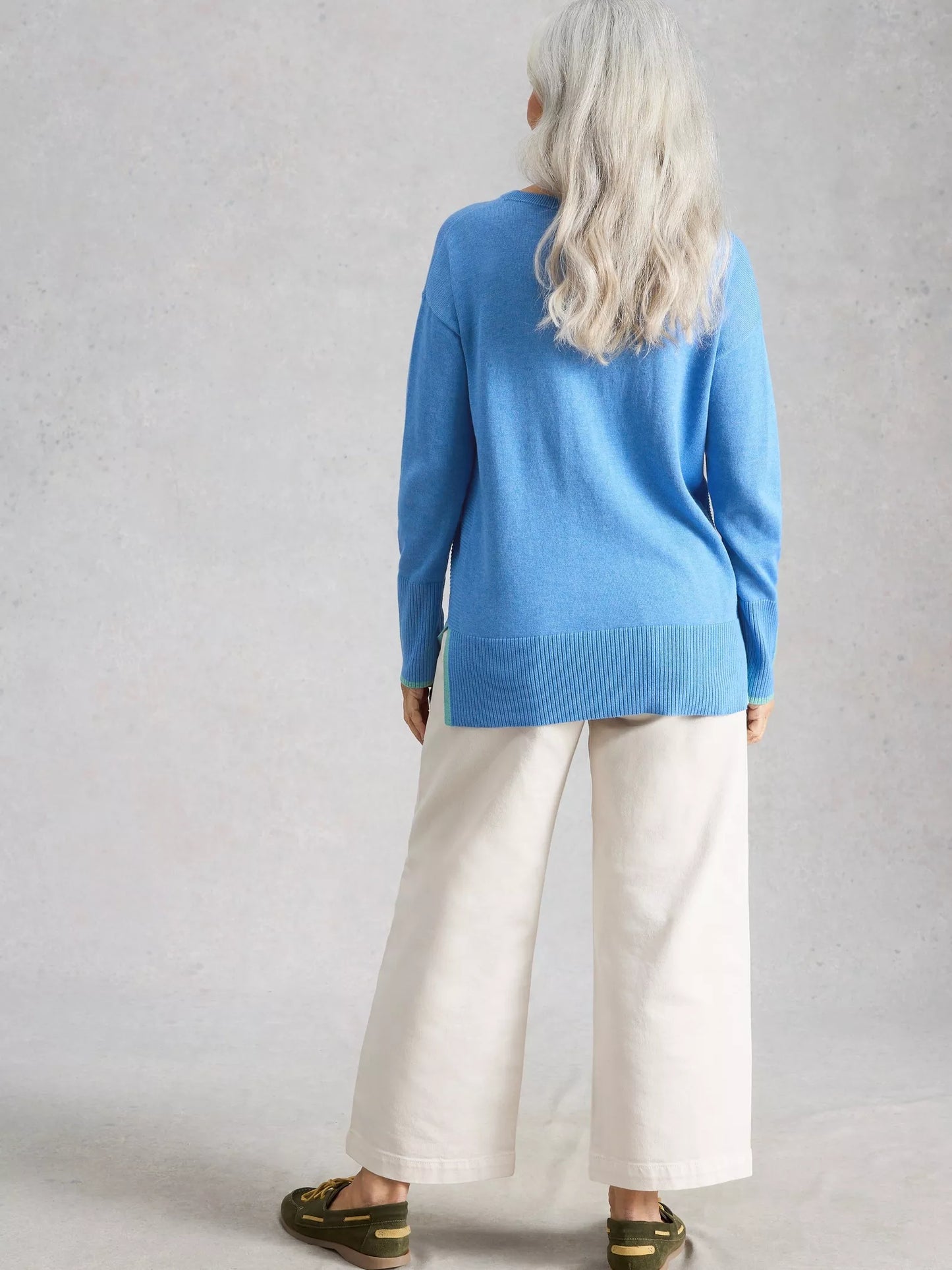 White Stuff Olive Crew Neck Jumper