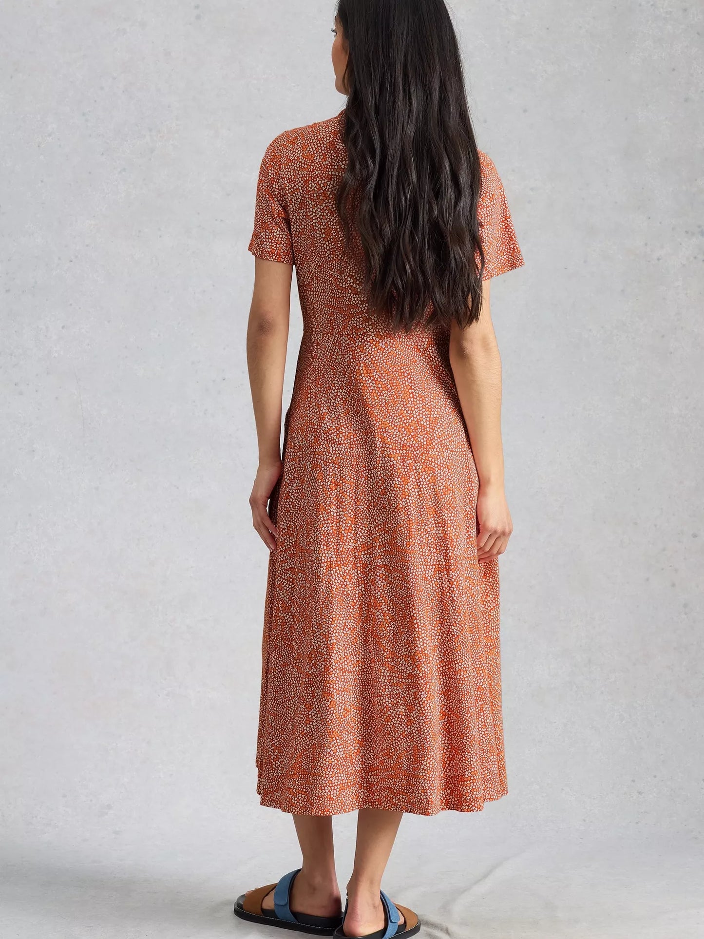 White Stuff Rua Jersey Shirt Dress