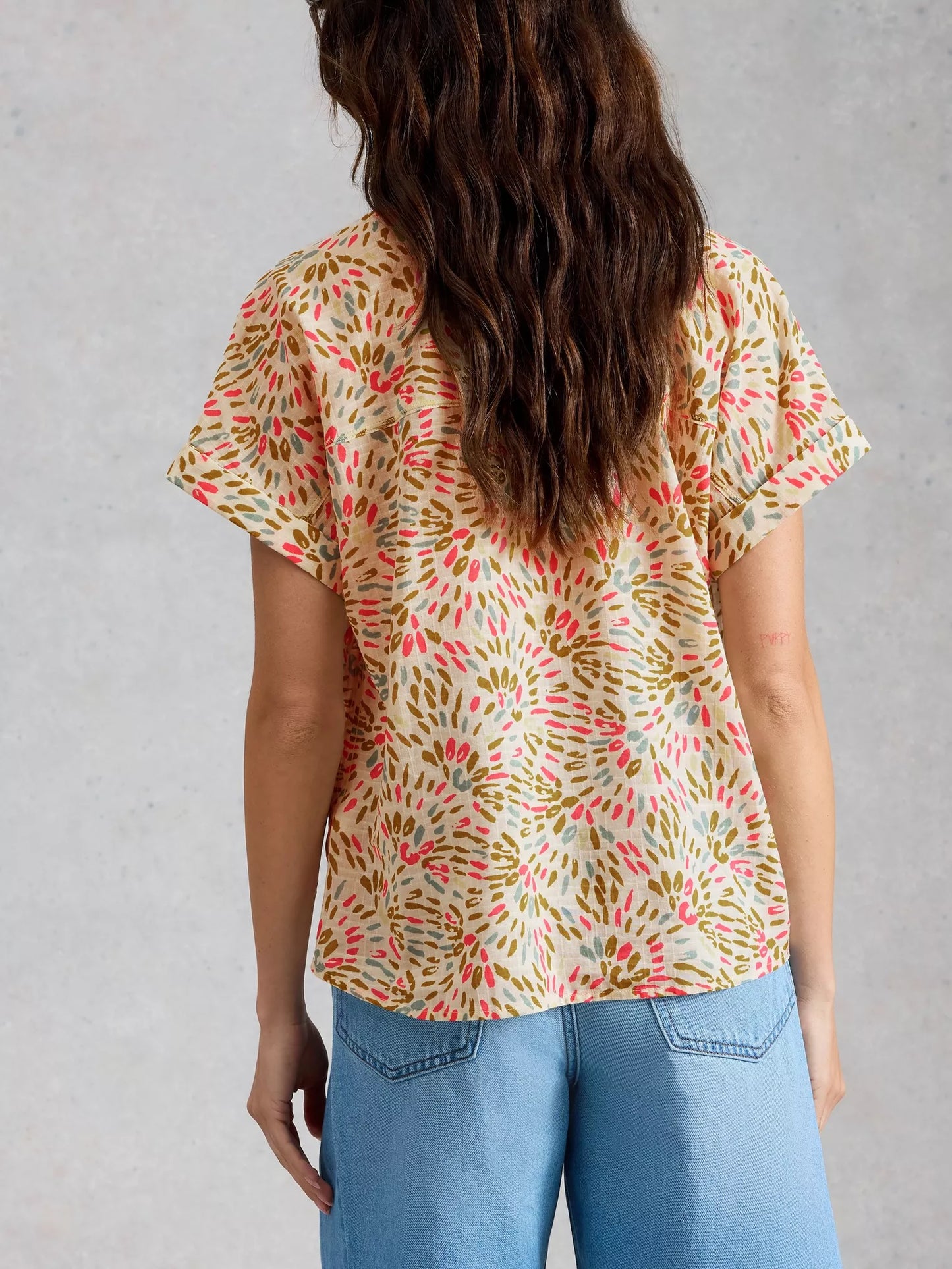 White Stuff Orla Button-Through Shirt