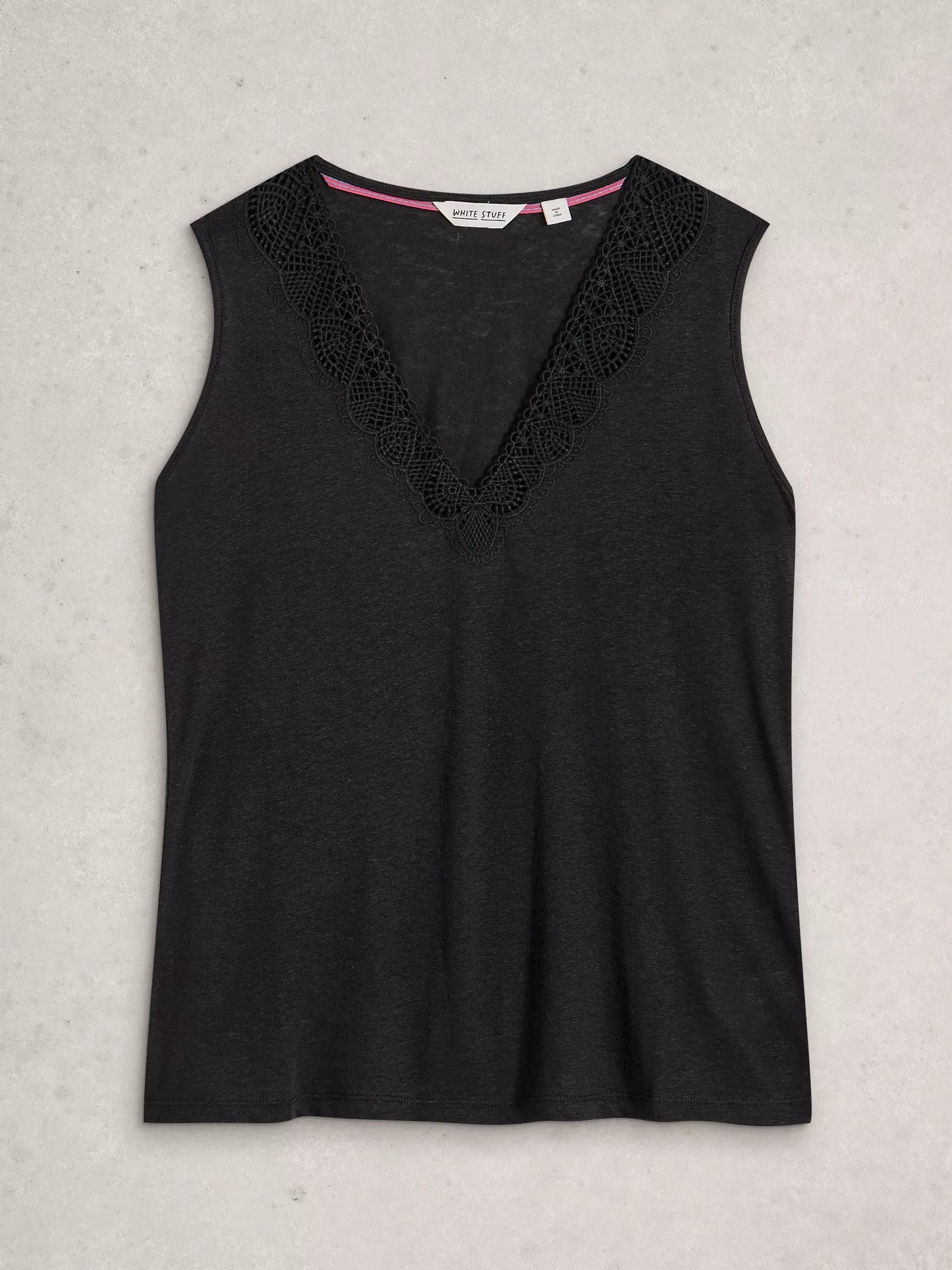 White Stuff Ellie Lace V-Neck Vest