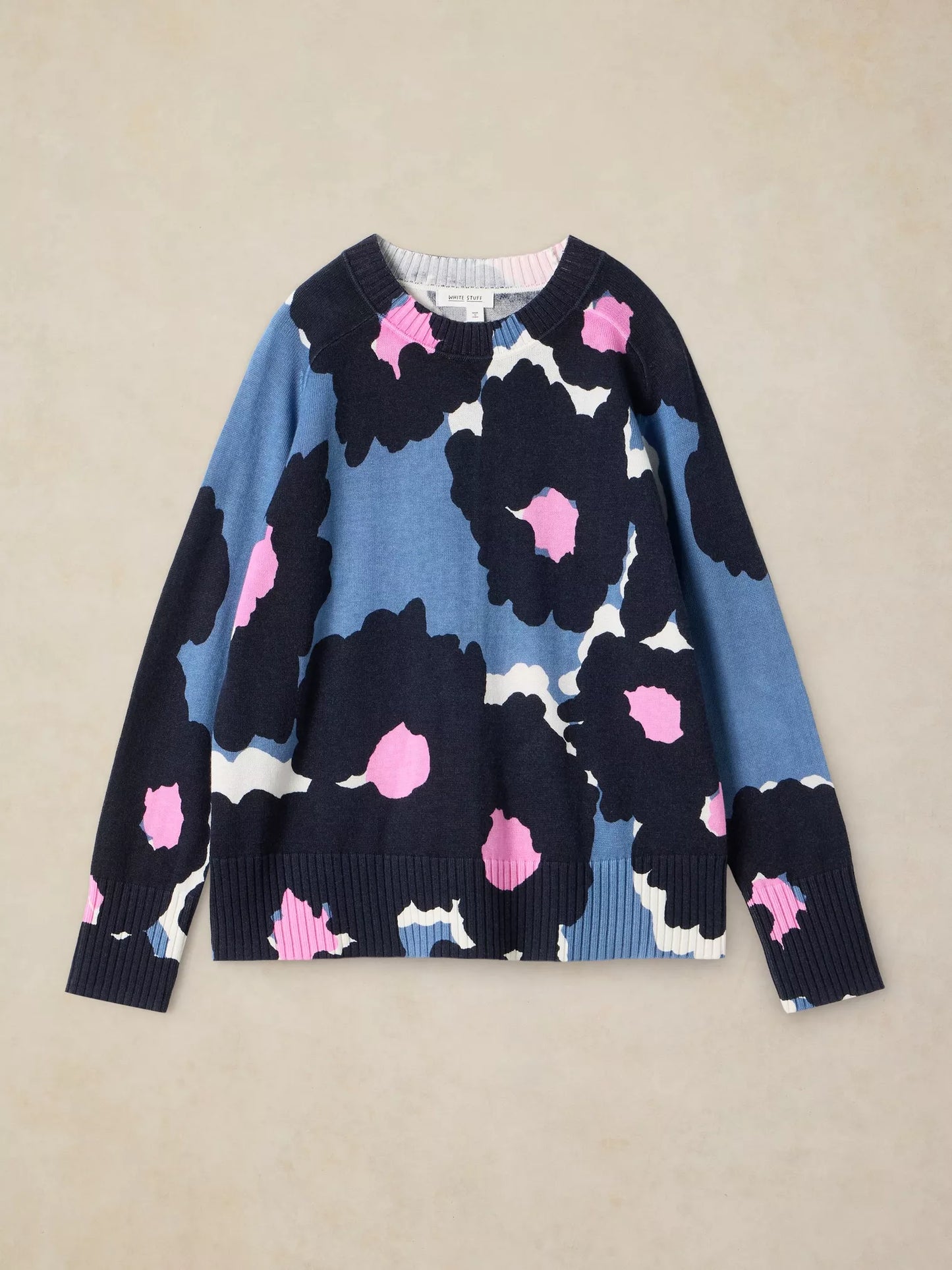White Stuff Sienna Print Jumper