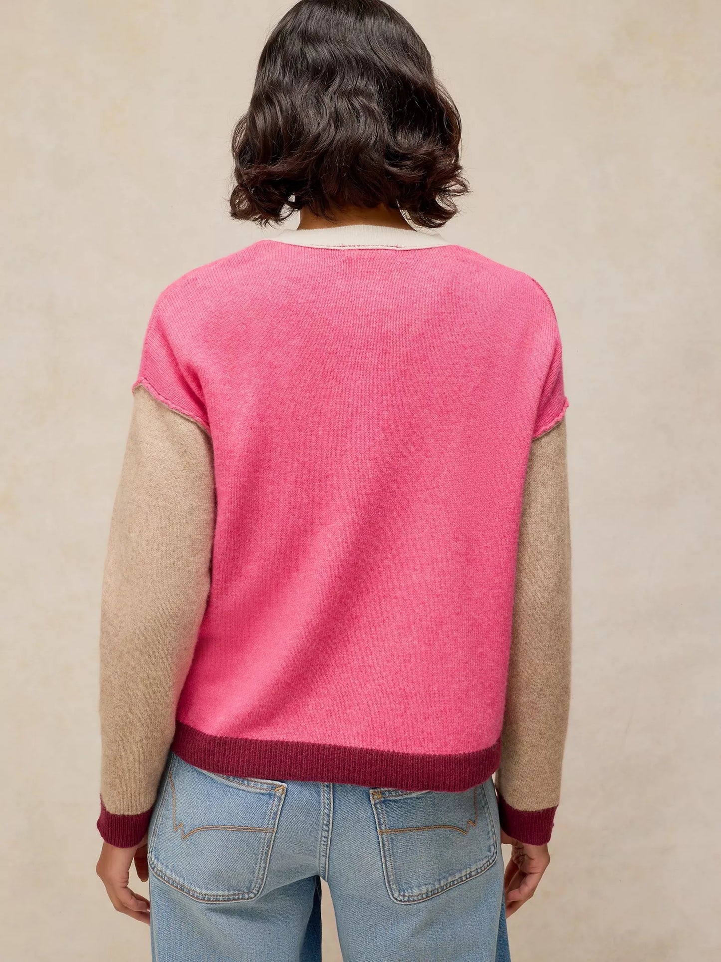 White Stuff Sansa Colourblock Cardigan
