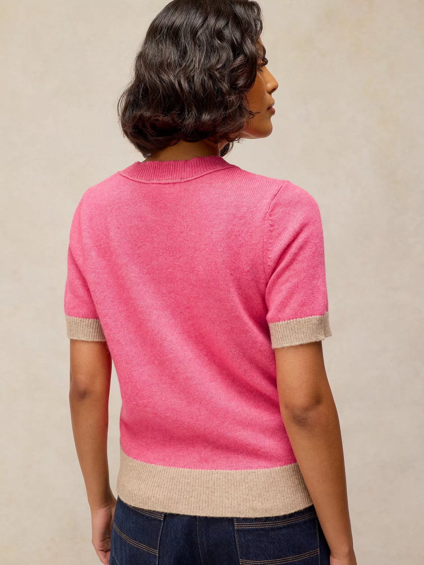 White Stuff Sansa Knitted Tee