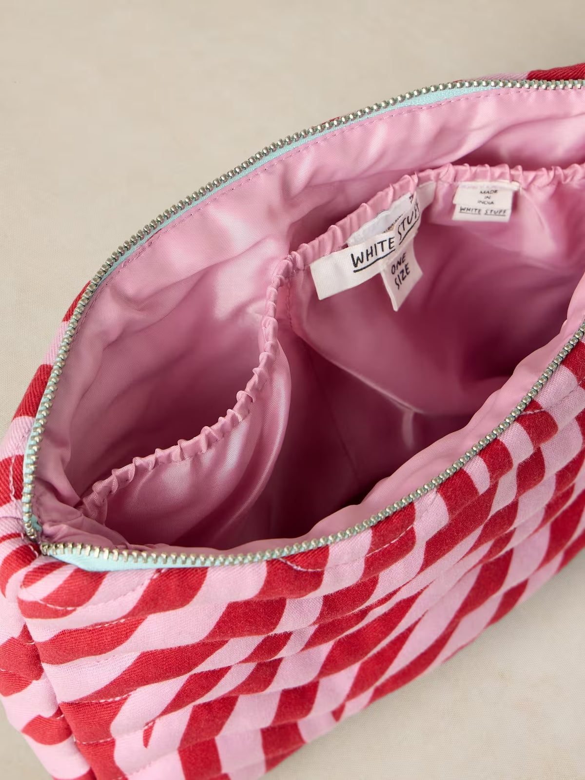 White Stuff Stella Quilted Wash Bag