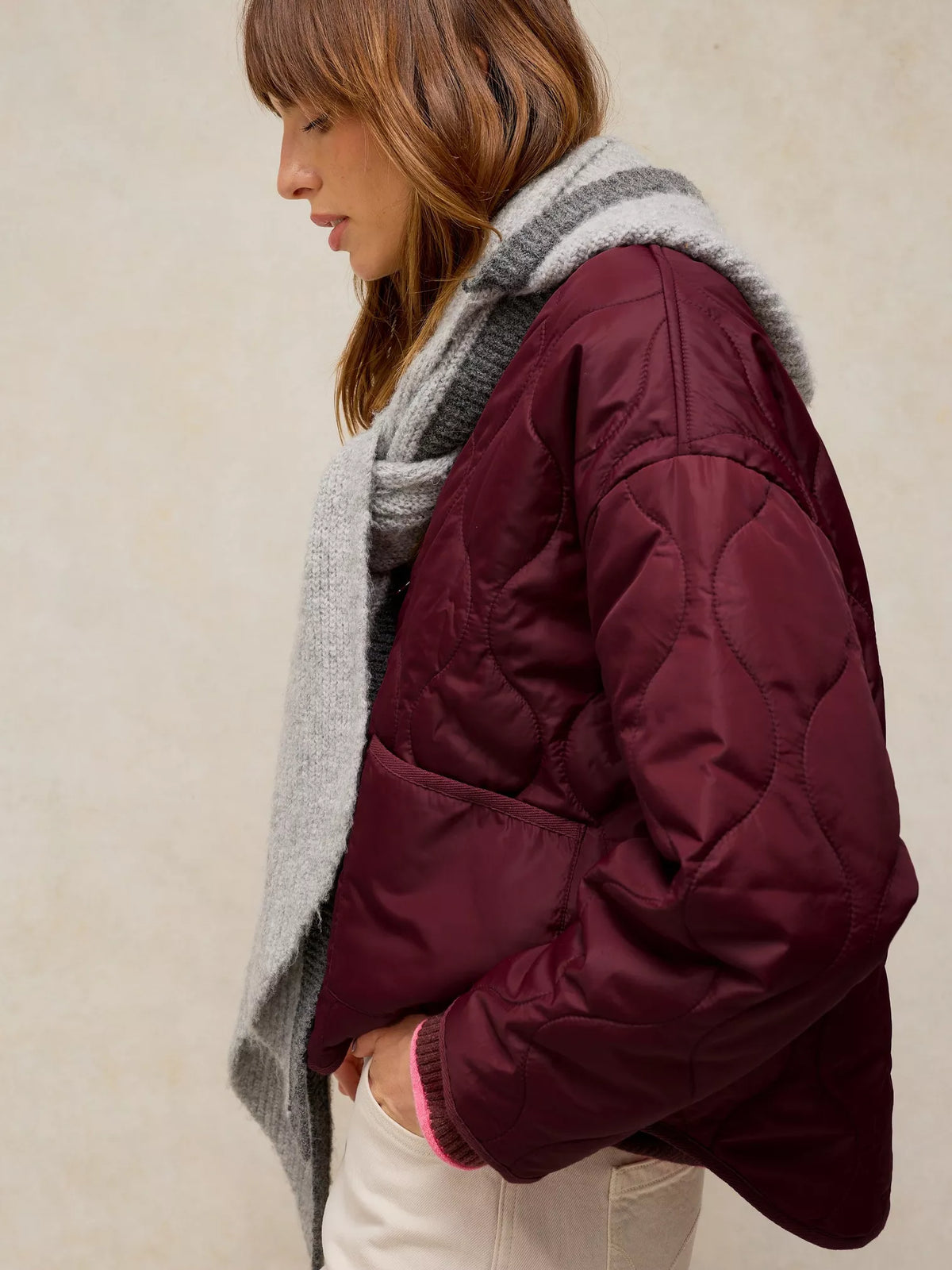 White Stuff Anora Lightweight Puffer Jacket