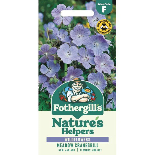Fothergill's Nature's Helpers Meadow Cranesbill Seeds