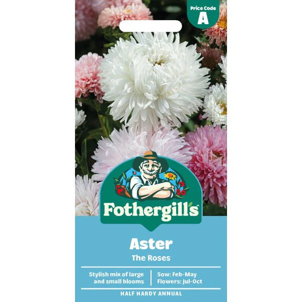 Fothergill's Aster The Roses Flower Seeds