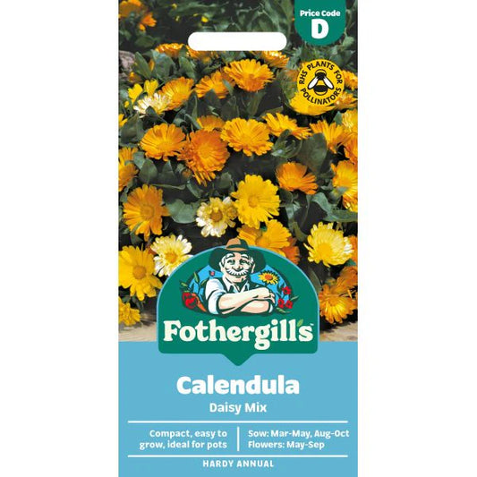 Fothergill's Calendula Daisy Mixed Seeds