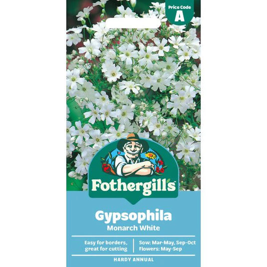 Fothergill's Gypsophila Monarch White Seeds