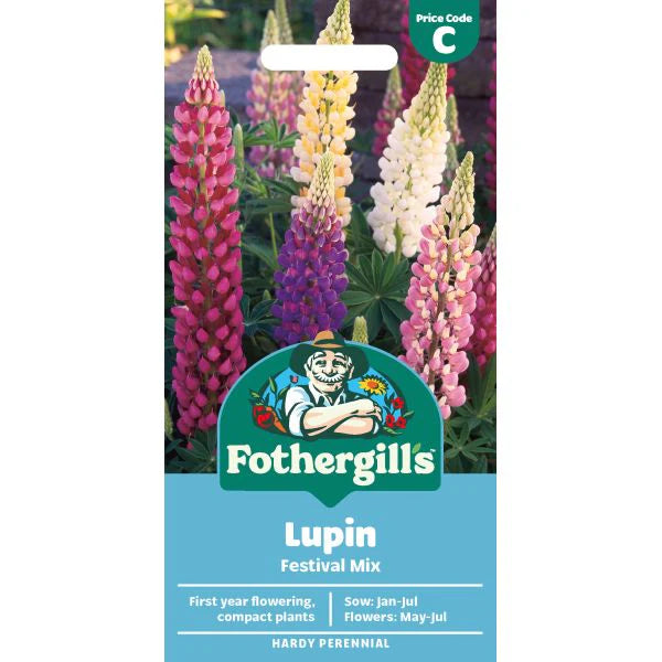 Fothergill's Lupin Festival Mixed Seeds