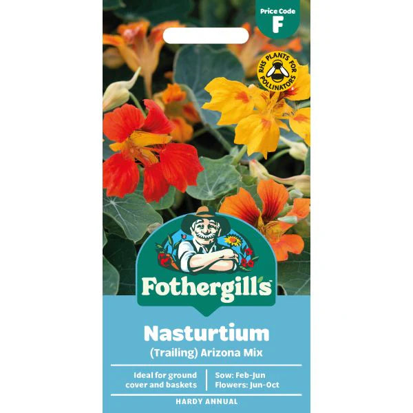 Fothergill's Nasturtium Arizona Mix Seeds