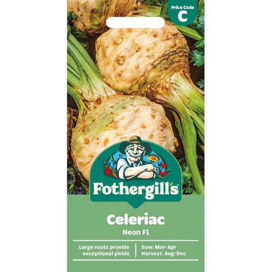 Fothergill's Celeriac Neon F1 Vegetable Seeds
