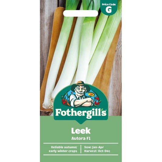 Fothergill's Leek Autora F1 Vegetable Seeds