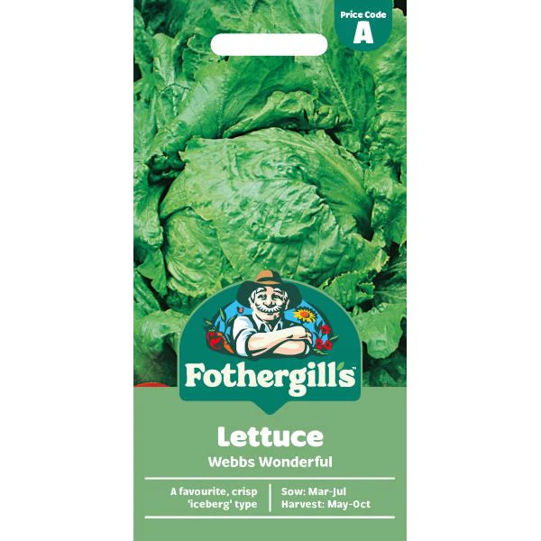 Fothergill's Lettuce Webbs Wonderful Seeds