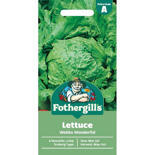 Fothergill's Lettuce Webbs Wonderful Seeds