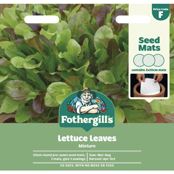 Fothergill's Lettuce Leaves Mix Mat Seeds