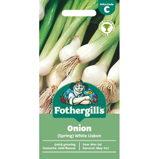 Fothergill's Spring Onion White Lisbon Seeds