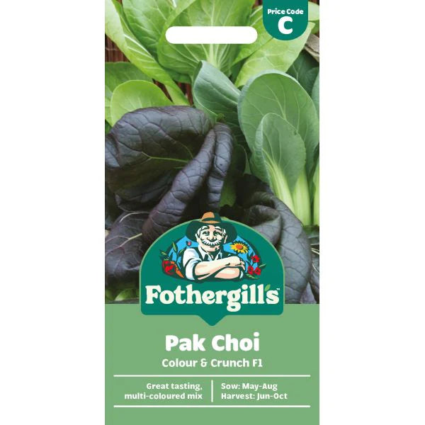 Fothergill's Pak Choi Colour & Crunch F1 Seeds
