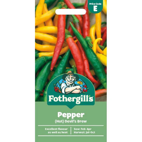 Fothergill's Pepper Hot Devil's Brew Vegetable Seeds