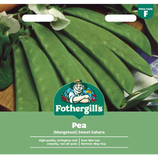 Fothergill's Pea Mangetout Sweet Sahara Seeds