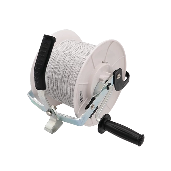 Hotline Geared Electric Fence Reel with Polywire 500m