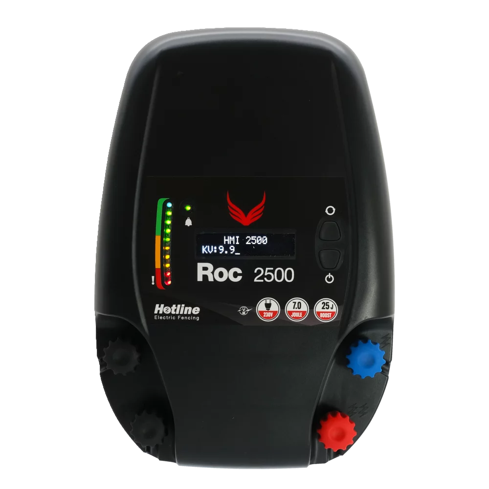 Hotline Roc 2500 Mains Energiser 25.0J 230 volt input