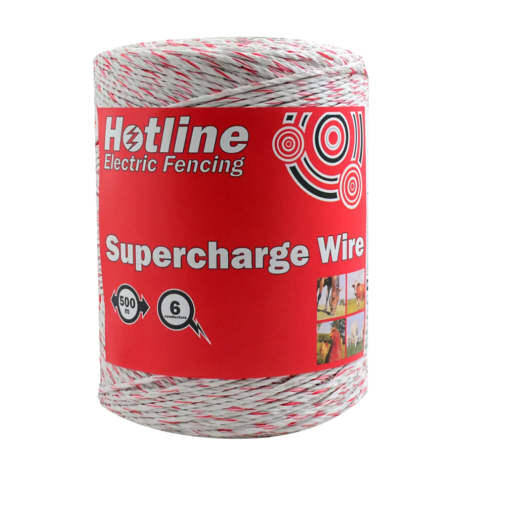 Hotline 500m Supercharge Polywire Three Reel System