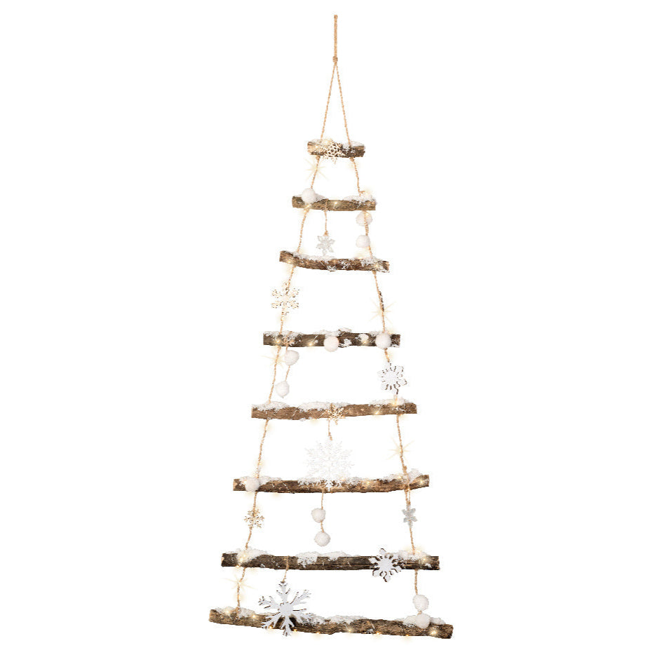 Kaemingk LED tree wood steady  indoor - natural/warm white - 100cm