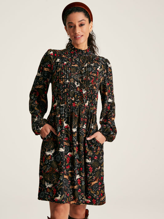 Joules Lucia Frill Neck Dress