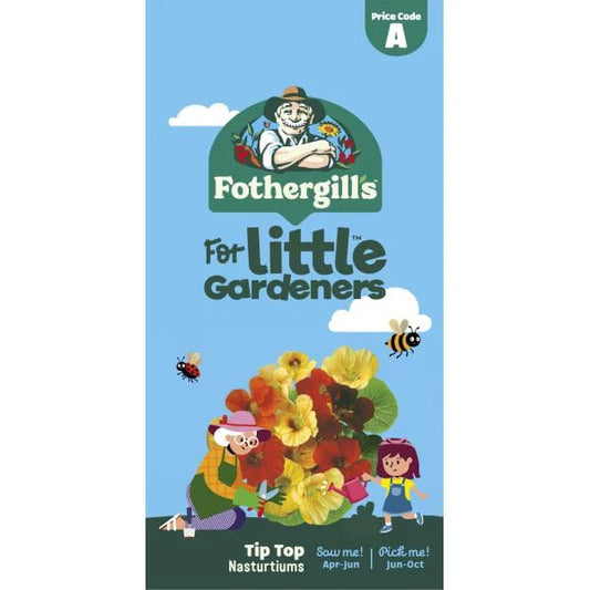 Fothergill's Little Gardeners Tip Top Nasturtiums Seeds